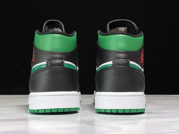 554724-067 Mid 1 Green Toe Jordan 0111